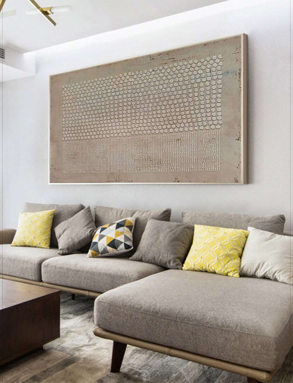Contemporary Abstract Oil Painting for Modern Home Decor