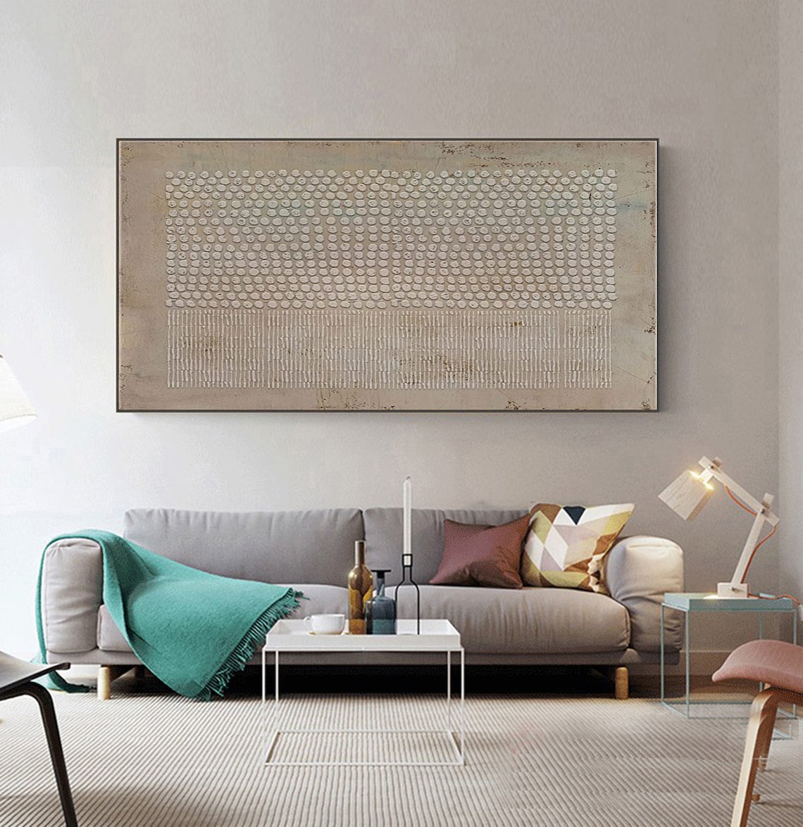 Contemporary Abstract Oil Painting for Modern Home Decor