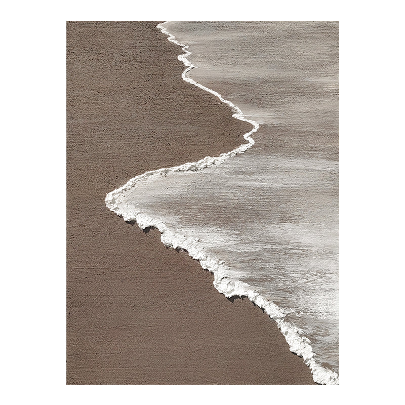 Autumn Coast Waves California Tide Oil Painting 171PW