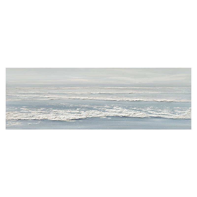Coastal Waves Midday Tide California Style Beach Oil Painting 176CW