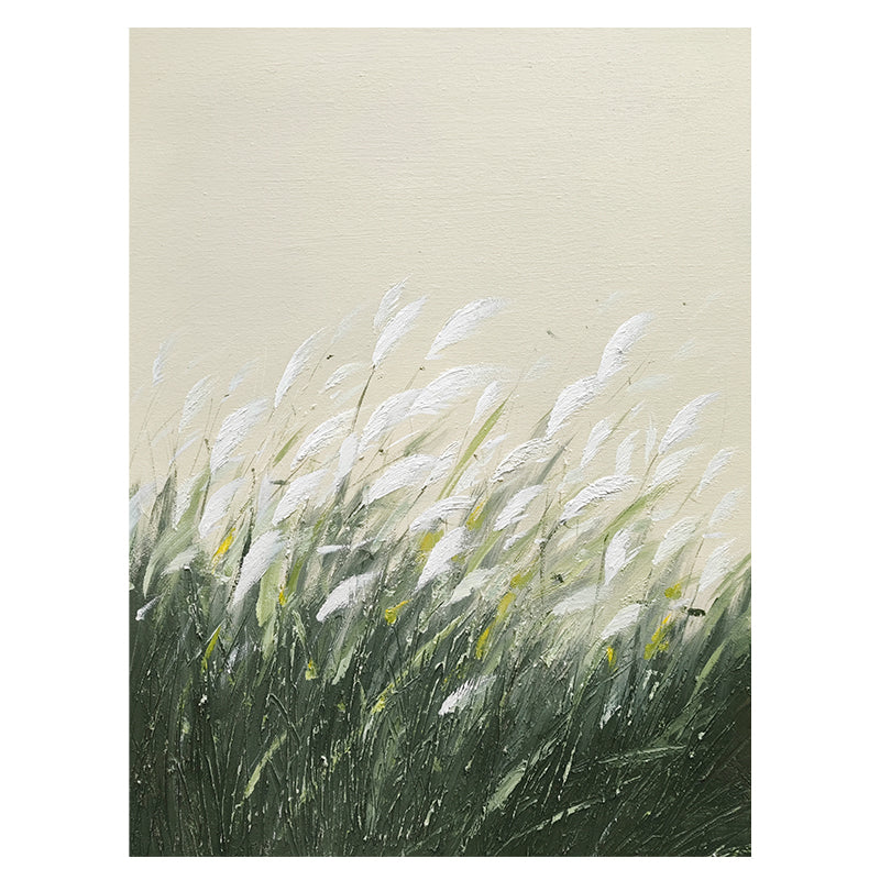 Grass Wind Movement Meadow Oil Painting 188PW