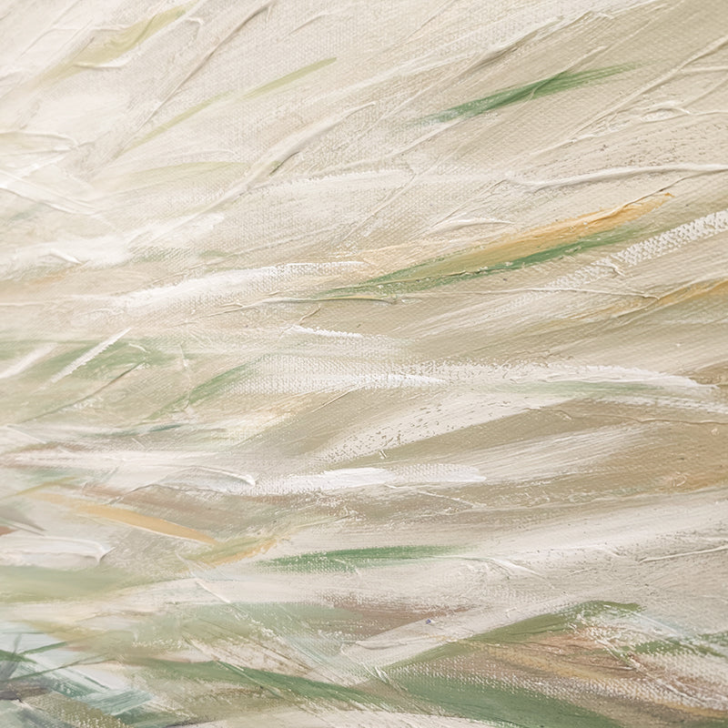 Abstract Grass Wind Movement Field Oil Painting 190PW
