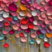 Colorful Textured Floral Abstract Oil Painting for Modern Home Decor