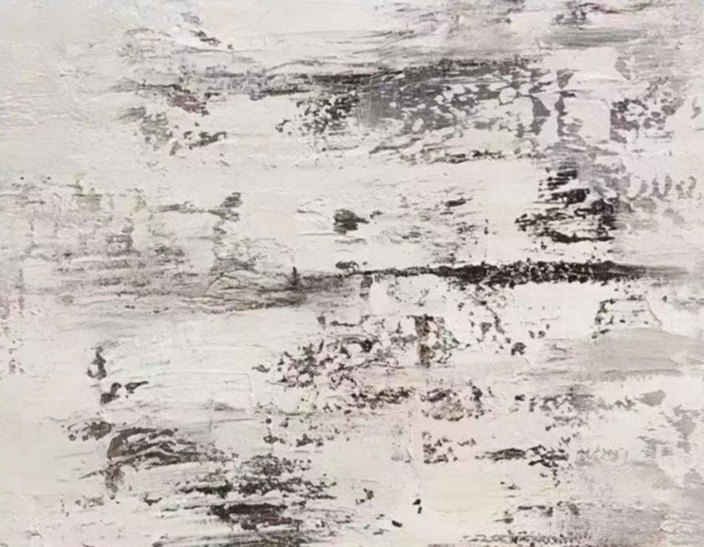 Minimalist Abstract Oil Painting for Modern Home Decor