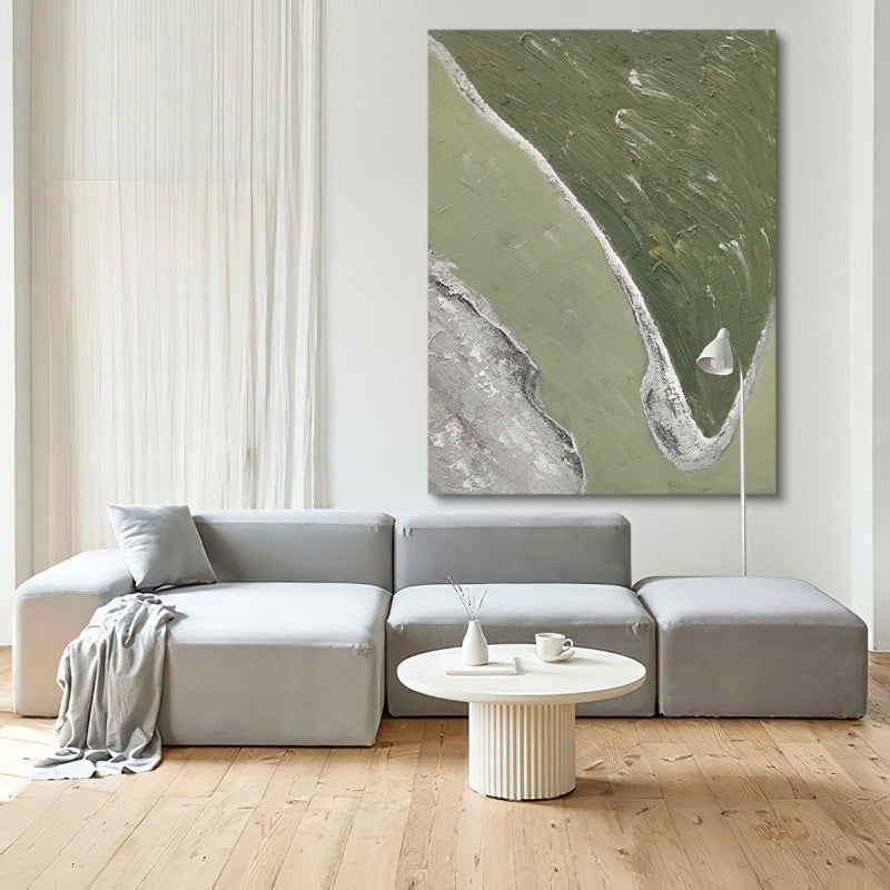 Coastal Wave Accent Oil Painting 205PW