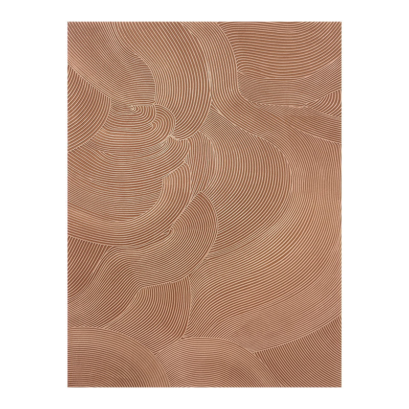 Zen Sand Waves Circular Texture Oil Painting 207PW