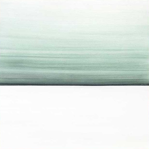 Serene Green Landscape Oil Painting for Elegant Home Decor