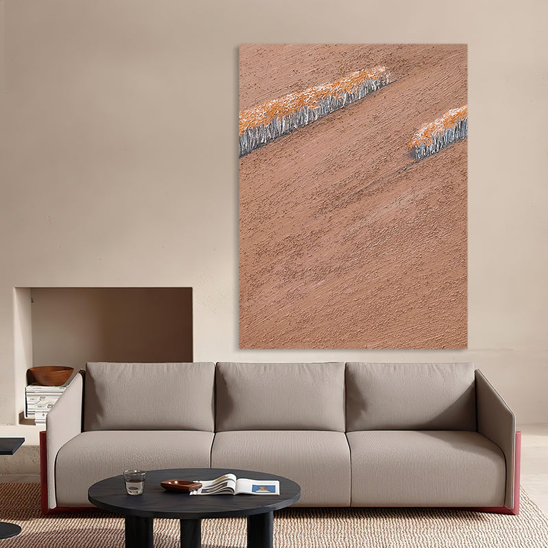 Autumn Harvest Field Farmhous Transition Oil Painting 210PW