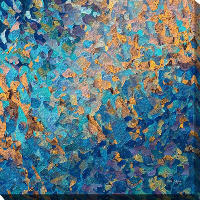 Serene Grace Abstract Oil Painting