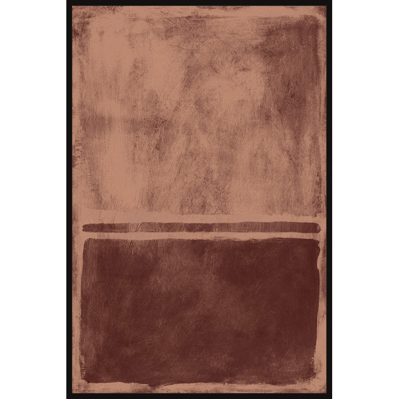 Abstract Brown Tones Canvas Art for Modern Home Decor