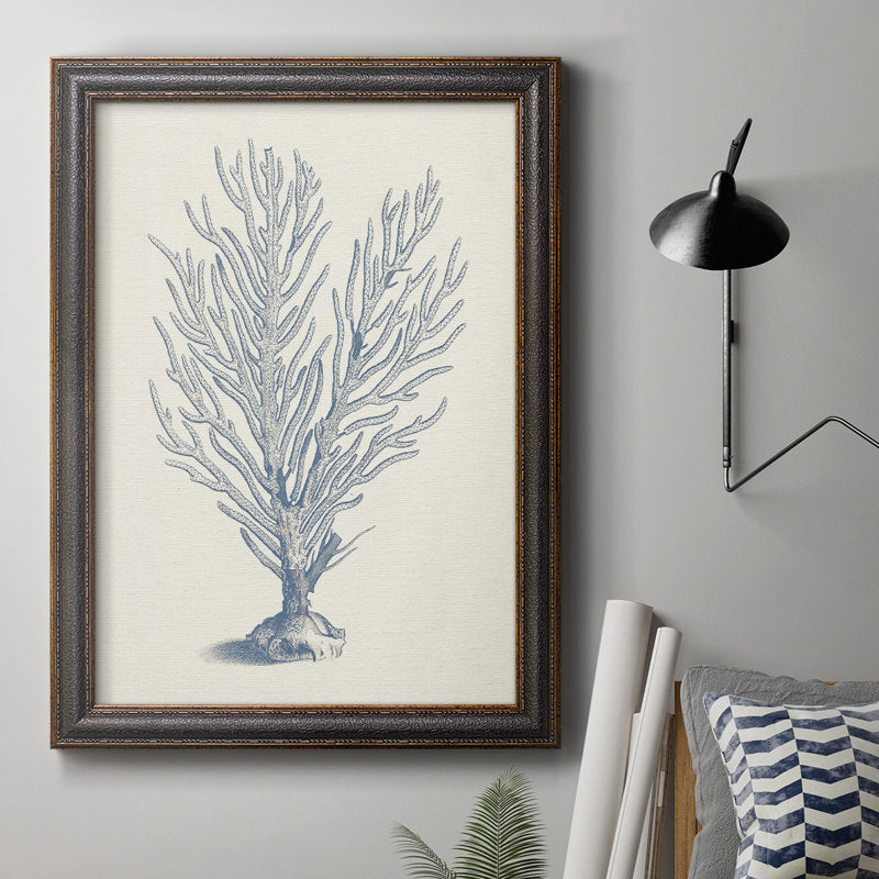 Elegant Coral Artwork for Coastal Home Decor