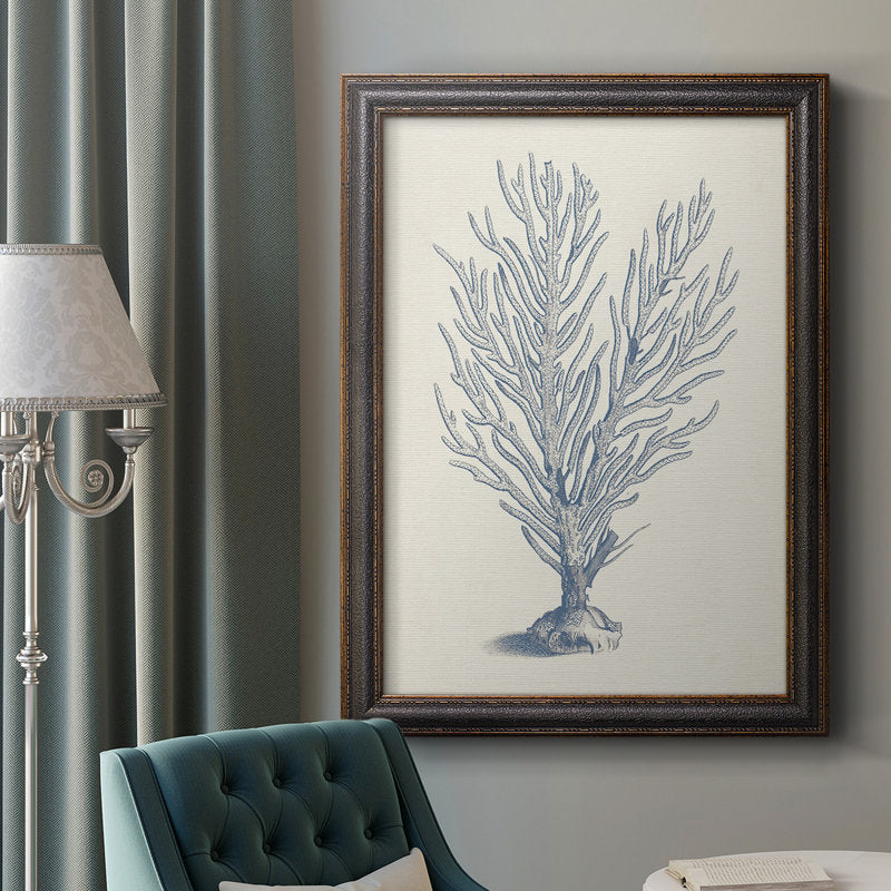 Elegant Coral Artwork for Coastal Home Decor