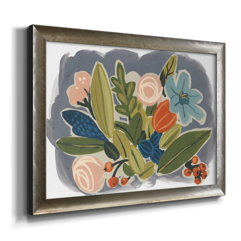 Vibrant Floral Still Life Oil Painting for Home Decor
