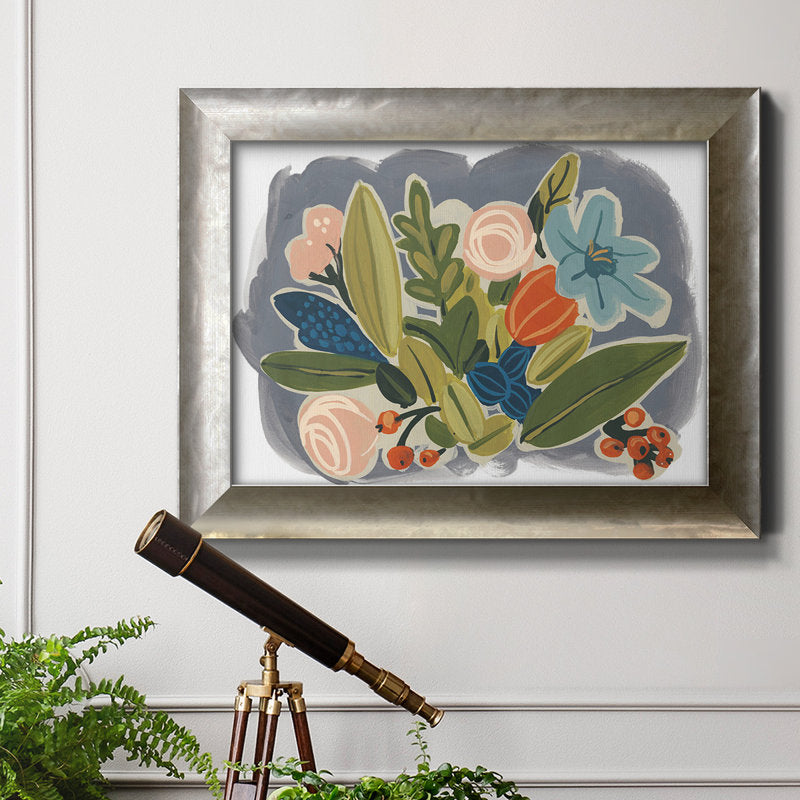Vibrant Floral Still Life Oil Painting for Home Decor