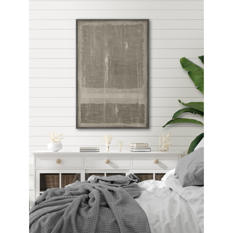 Modern Abstract Oil Painting - Cry of the Voiceless Wall Art for Home Decor