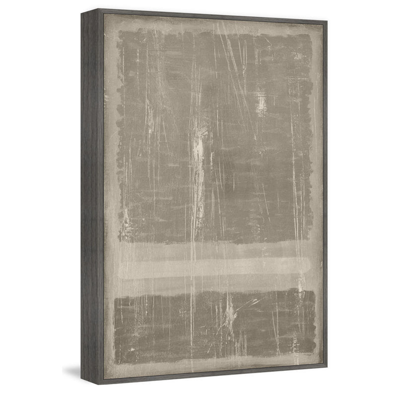 Modern Abstract Oil Painting - Cry of the Voiceless Wall Art for Home Decor
