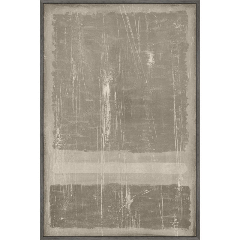 Modern Abstract Oil Painting - Cry of the Voiceless Wall Art for Home Decor