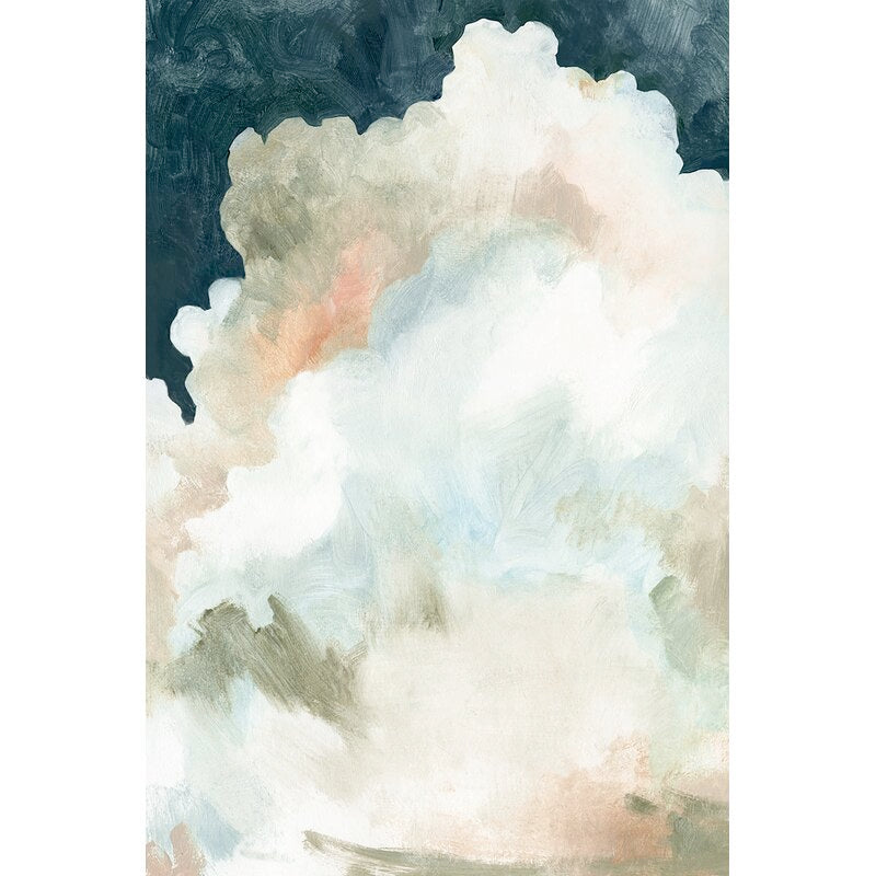 Elegant Abstract Clouds Oil Painting