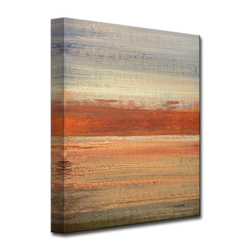 Serene Abstract Landscape Oil Painting