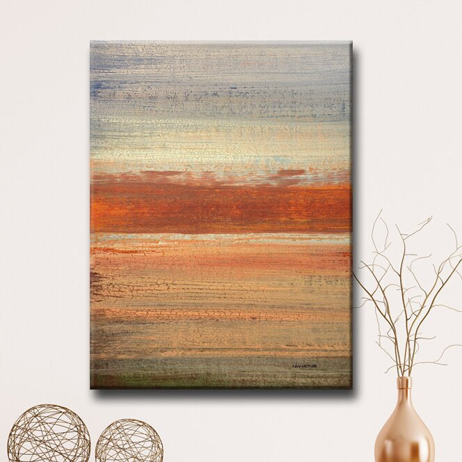 Serene Abstract Landscape Oil Painting