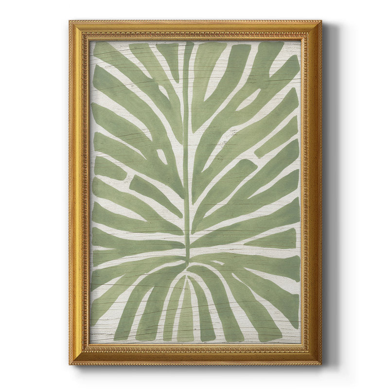 Botanical Palm Leaf Art Print for Modern Home Decor