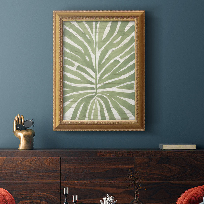 Botanical Palm Leaf Art Print for Modern Home Decor