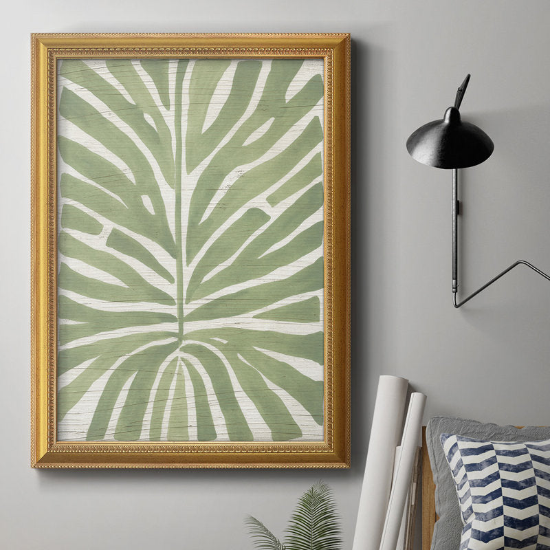 Botanical Palm Leaf Art Print for Modern Home Decor