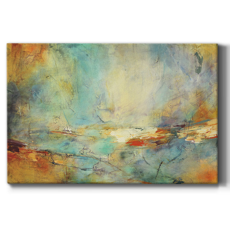Timeless Abstraction: Vibrant Oil Painting for Modern Home Decor