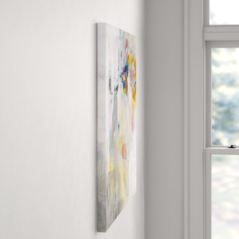 Abstract Oil Painting of Journey and Discovery