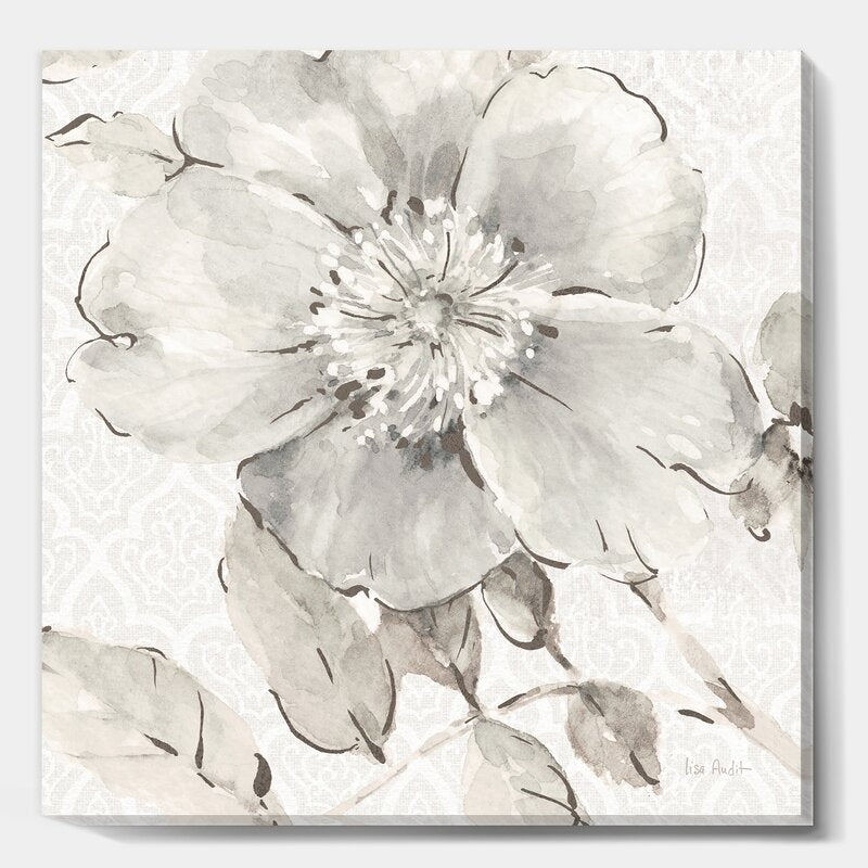 Elegant Grey Peonies Oil Painting for Modern Home Decor