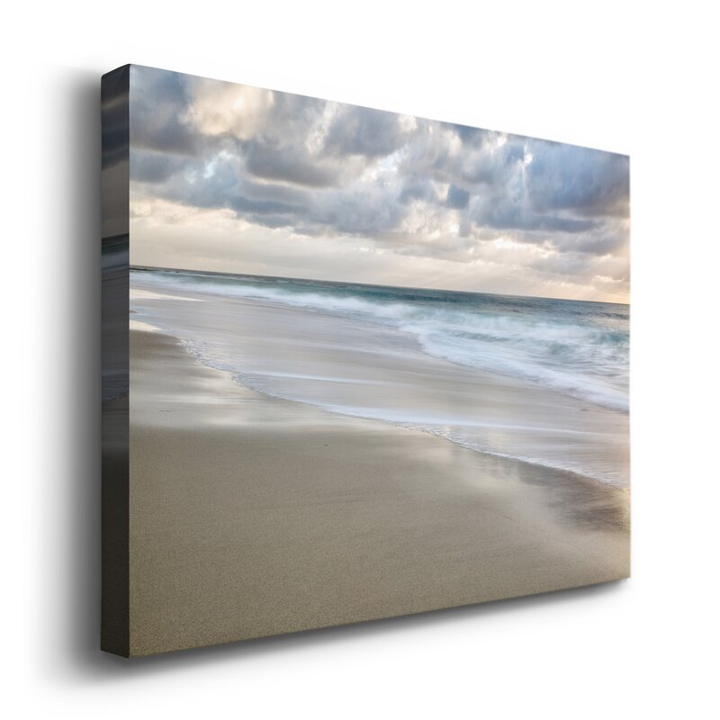 Breathtaking La Jolla Sunset: Coastal Oil Painting for Home Decor and Beach Lovers