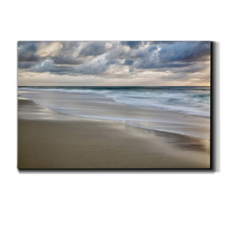 Breathtaking La Jolla Sunset: Coastal Oil Painting for Home Decor and Beach Lovers