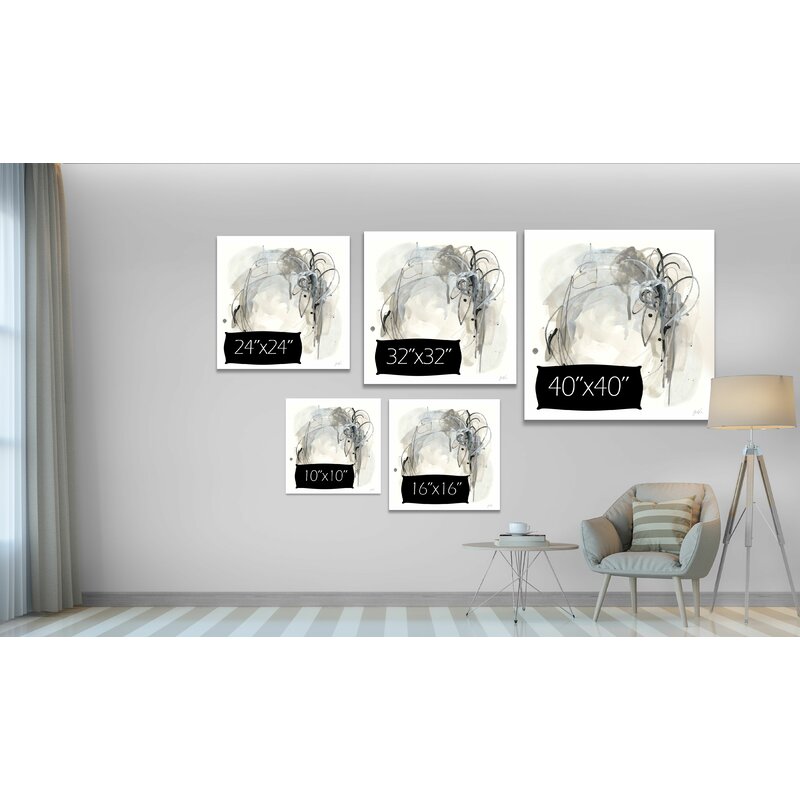 Abstract Monochrome Painting for Modern Home Decor and Artistic Expression