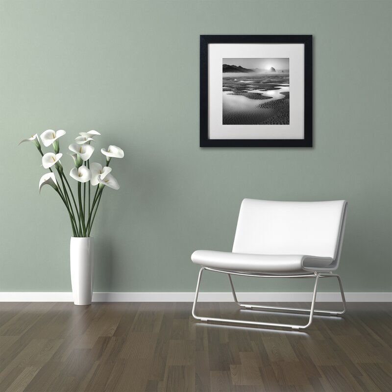 Serene Coastal Landscape Oil Painting