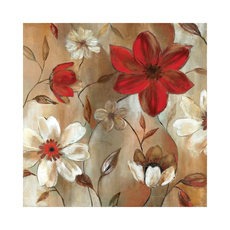 Vibrant Floral Harmony Oil Painting