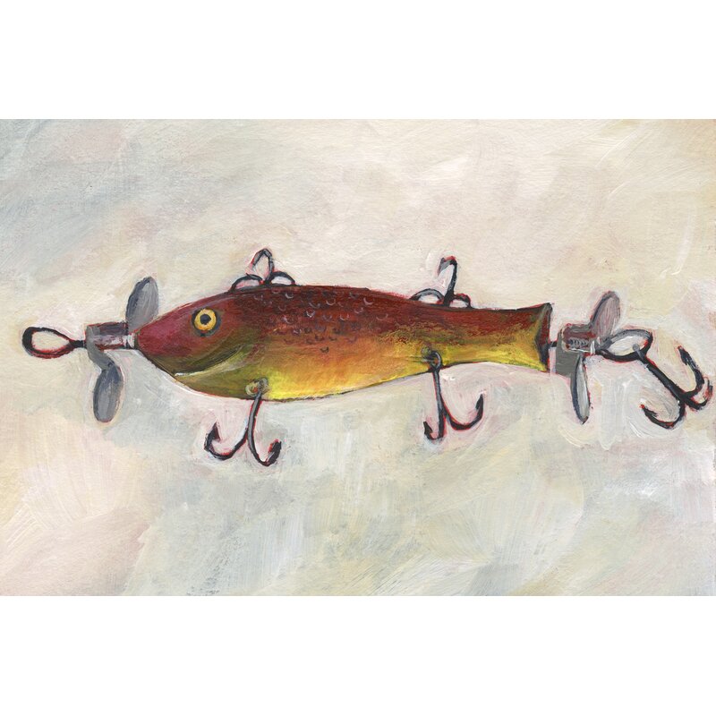 Vintage Fishing Lure Art Print