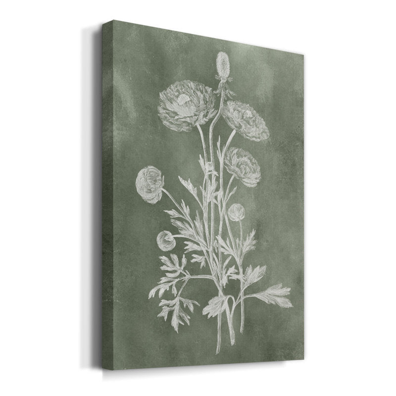 Serene Floral Elegance: Hand-Painted Oil Art for Tranquil Home Décor