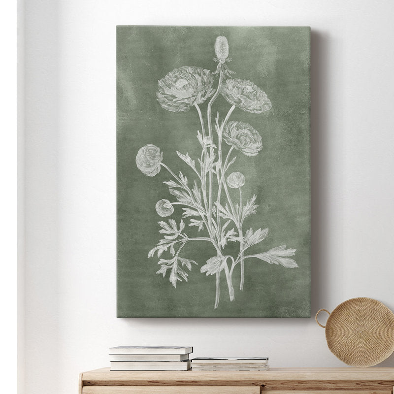 Serene Floral Elegance: Hand-Painted Oil Art for Tranquil Home Décor