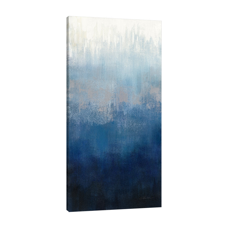 Serene Ocean Horizon Oil Painting
