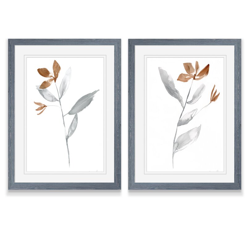 Elegant Floral Duo Oil Painting Set