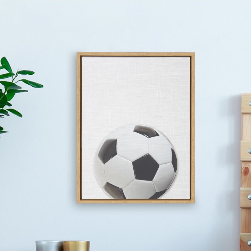 Soccer Ball Art Print - Modern Sports Decor for Home or Office