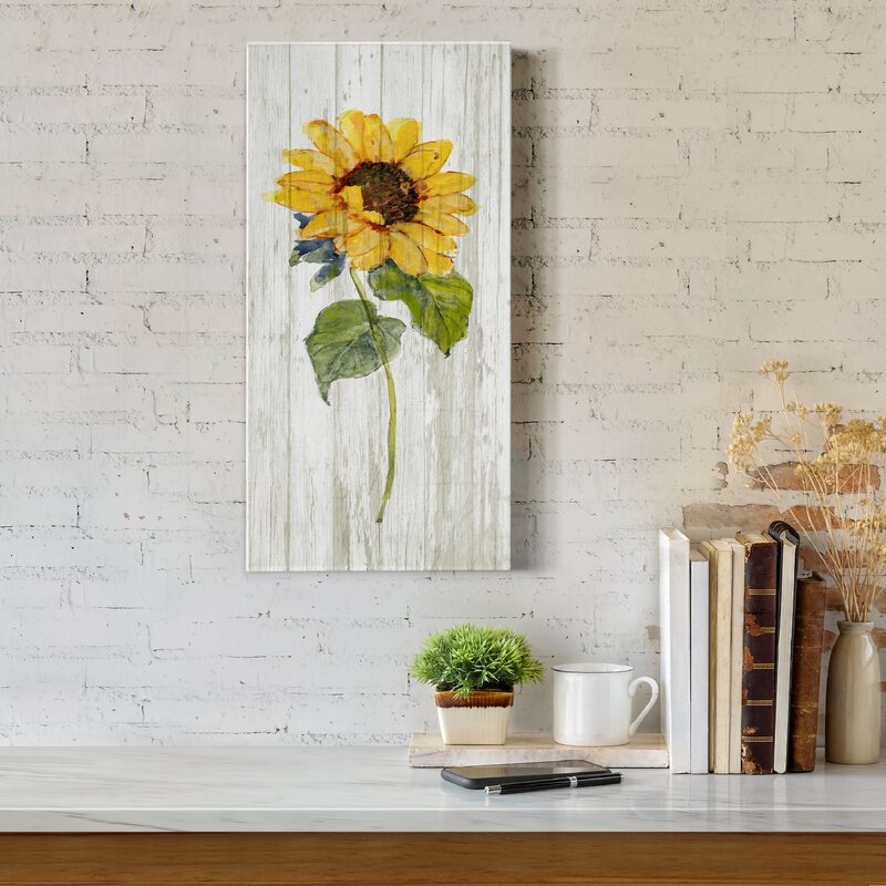 Vibrant Sunflower Oil Painting for Autumn Home Decor and Floral Art Lovers