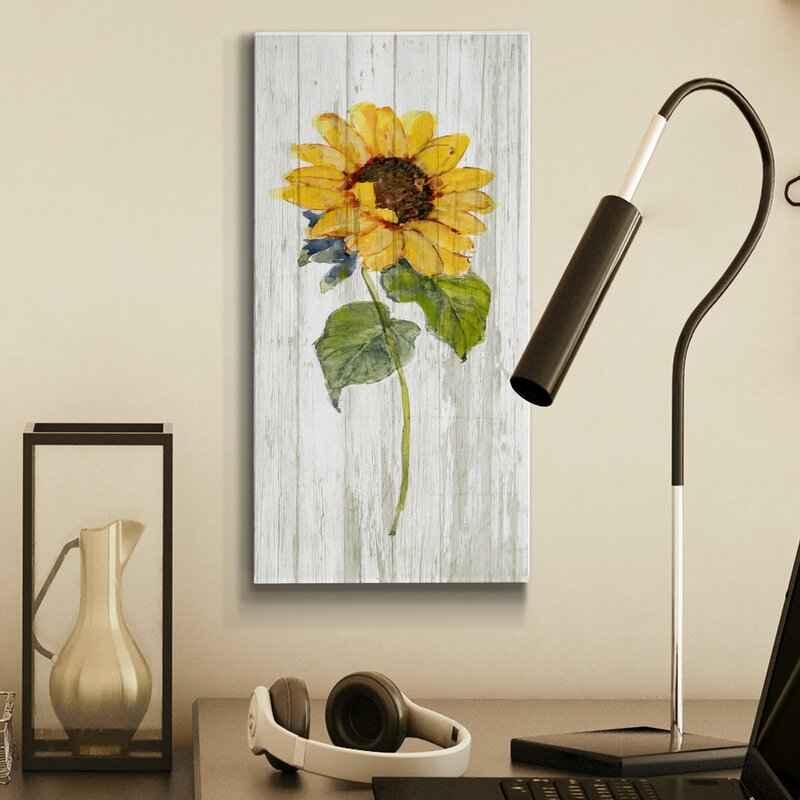 Vibrant Sunflower Oil Painting for Autumn Home Decor and Floral Art Lovers