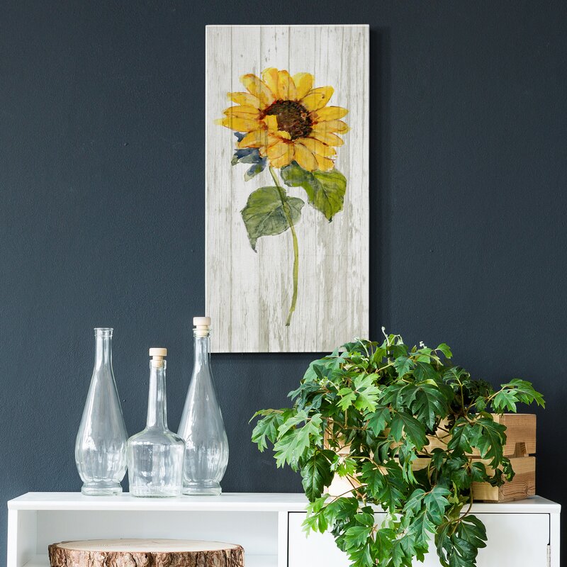 Vibrant Sunflower Oil Painting for Autumn Home Decor and Floral Art Lovers