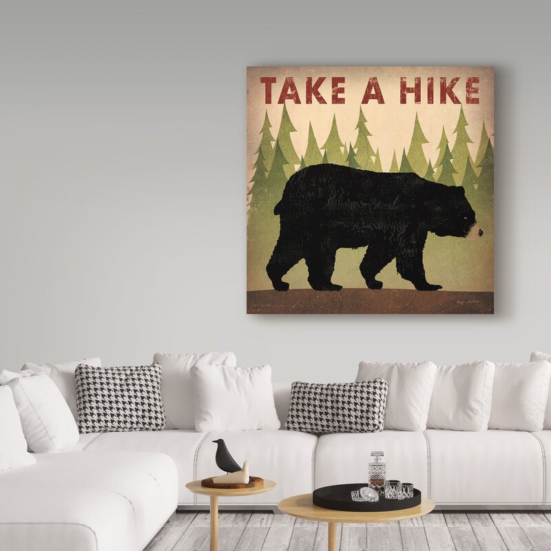 Nature-Inspired Black Bear Oil Painting for Outdoor Enthusiasts and Wildlife Lovers