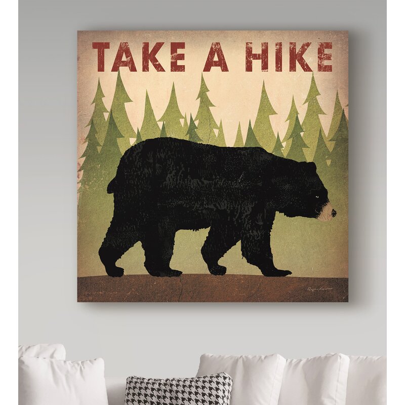 Nature-Inspired Black Bear Oil Painting for Outdoor Enthusiasts and Wildlife Lovers
