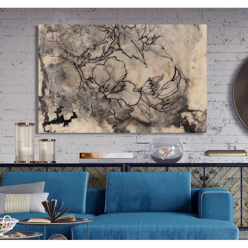 Elegant Floral Tattoo Art for Modern Home Decor and Unique Interior Design