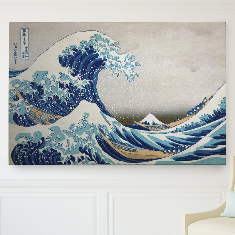 Discover the Majestic Great Wave Oil Painting