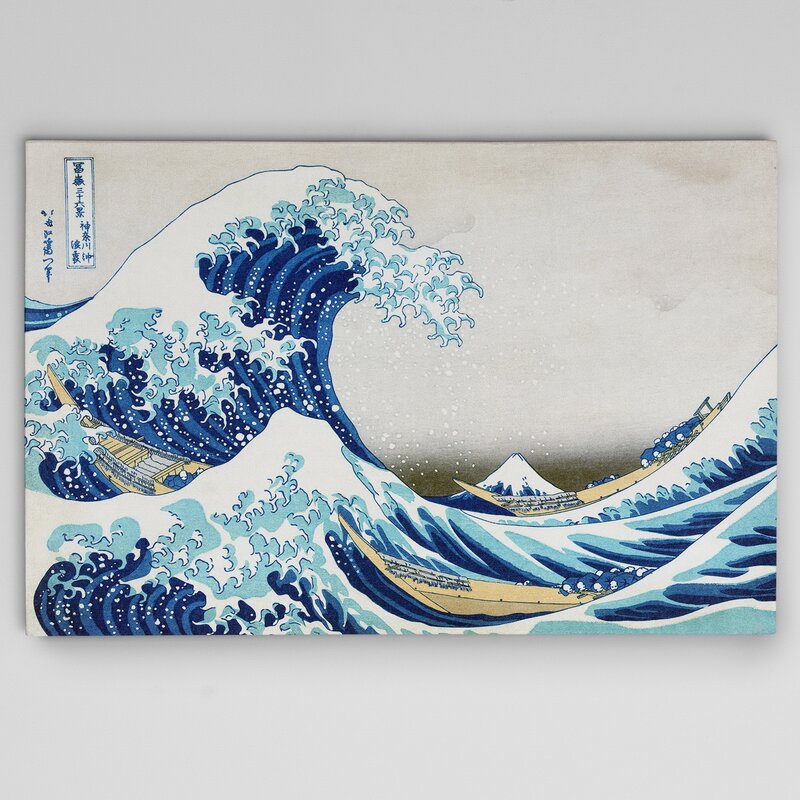 Discover the Majestic Great Wave Oil Painting