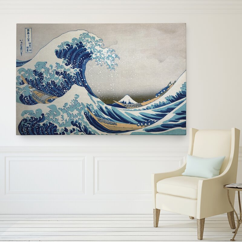 Discover the Majestic Great Wave Oil Painting